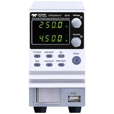 Teledyne LeCroy T3PS250041P Bench PSU (adjustable voltage) 0 - 250 V 0 - 4.5 A 360 W No. of outputs 1 x