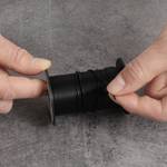 Stranded hook-up wire 0.25qmm blk 50m coil