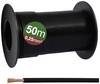 Quadrios 23CW023 Wire 0.25 mm² Black 50 m