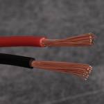 Stranded hook set 0.14 mm² red/black 2x 50 m with side cutter