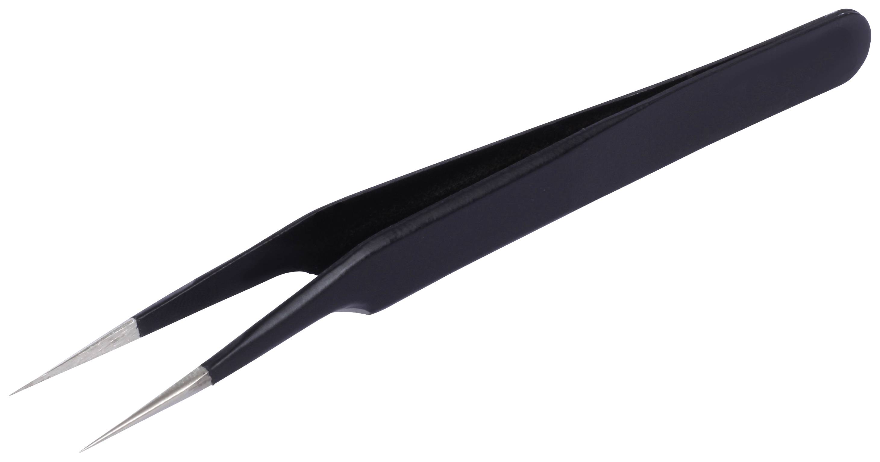 Quadrios 23EC155 ESD Tweezers Pointed, slanted, fine