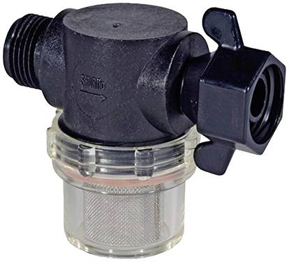 SHURflo 255-215 Twist on Strainer mit Flügelmutter Typ C Water micro filter   12.7 mm (1/2”) Ø