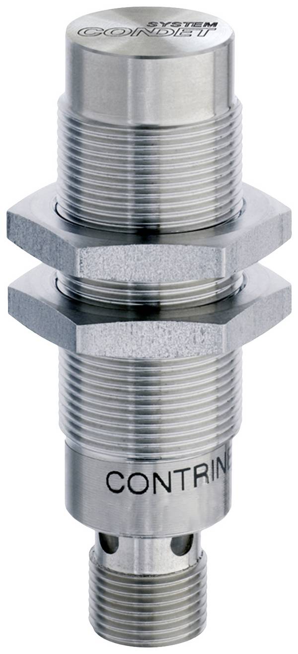 <br> Contrinex<br> Sensor<br> Inductive<br> M18<br> non-shielded<br> PNP<br> DW-AS-713-M18-002<br> <br>