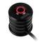 Black water pump with red accent and braided cable. Labelled 'OCool'. Suitable for cooling electronic systems.