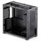 'Empty black PC tower case with multiple ventilation slots and a USB port on the front.'