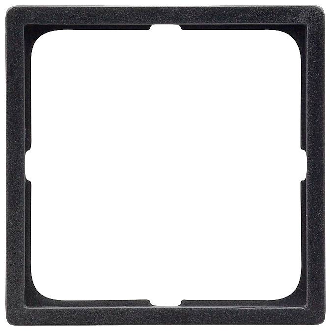 A blank, square black frame against a white background.