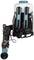 Backpack sprayer with a large white tank and black hose, suitable for garden maintenance or agricultural applications.