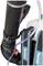 Backpack blower with plastic tubes and padded straps, suitable for garden or landscaping work.