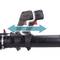 Electric tool with two handles shows arrow movement, symbolising forward and backward motion, ergonomic design.