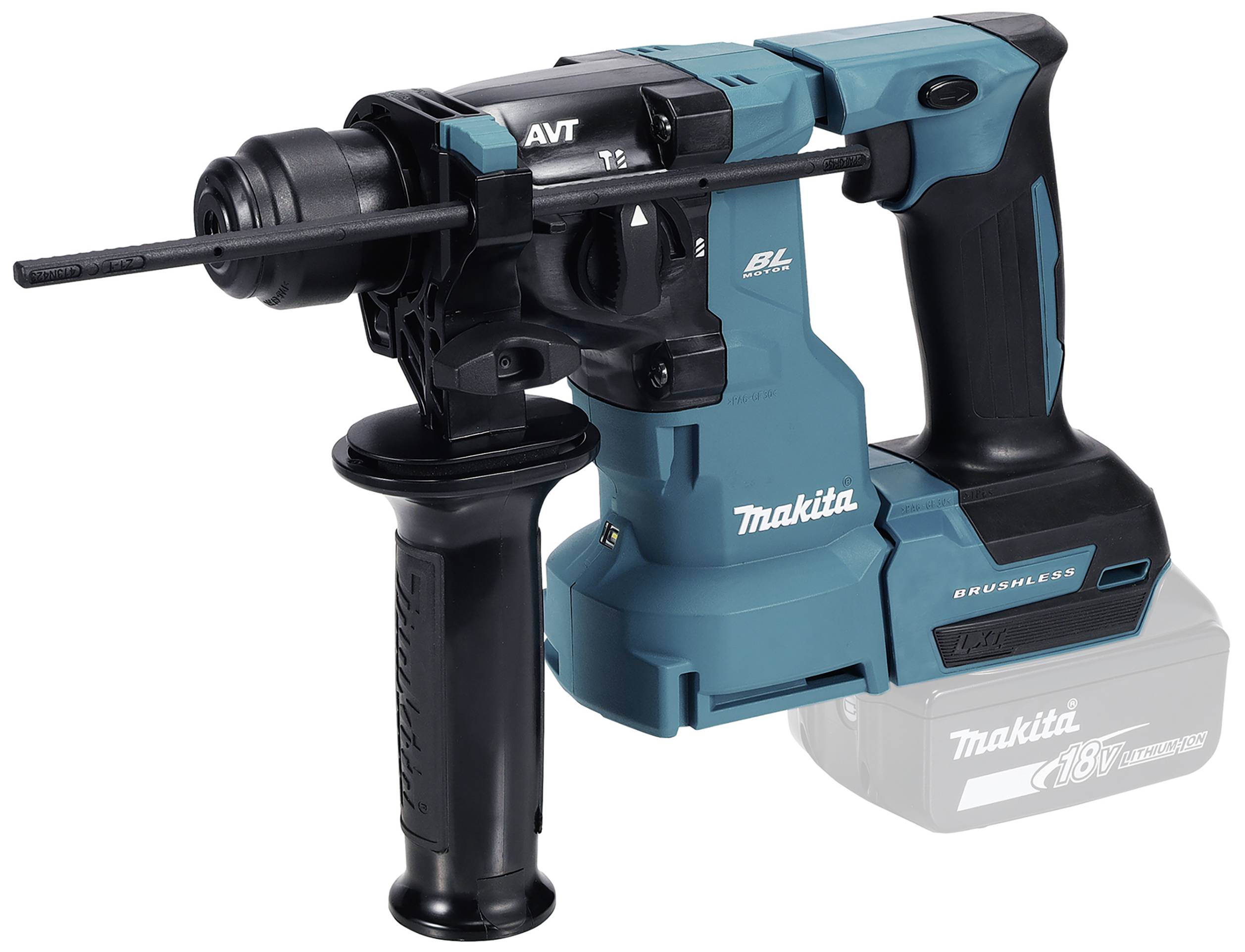 Makita DHR183Z SDS-Plus-Cordless hammer drill combo 18 V Li-ion 500 W w/o battery
