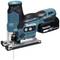 Makita 18V Cordless Jigsaw. The tool features an ergonomic design, ideal for precise cutting work.