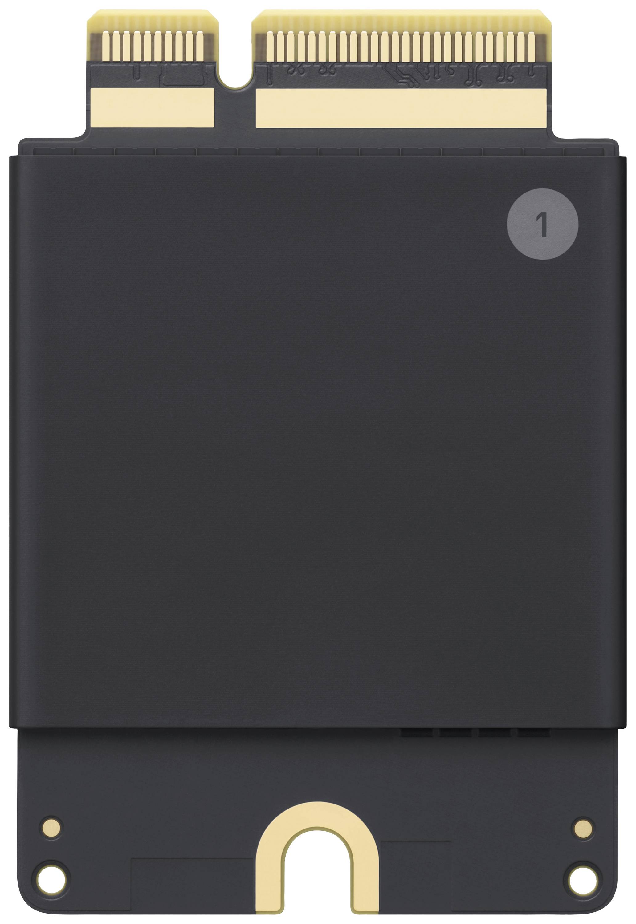 A black SIM card holder with golden contacts, used for inserting a SIM card into an electronic device.