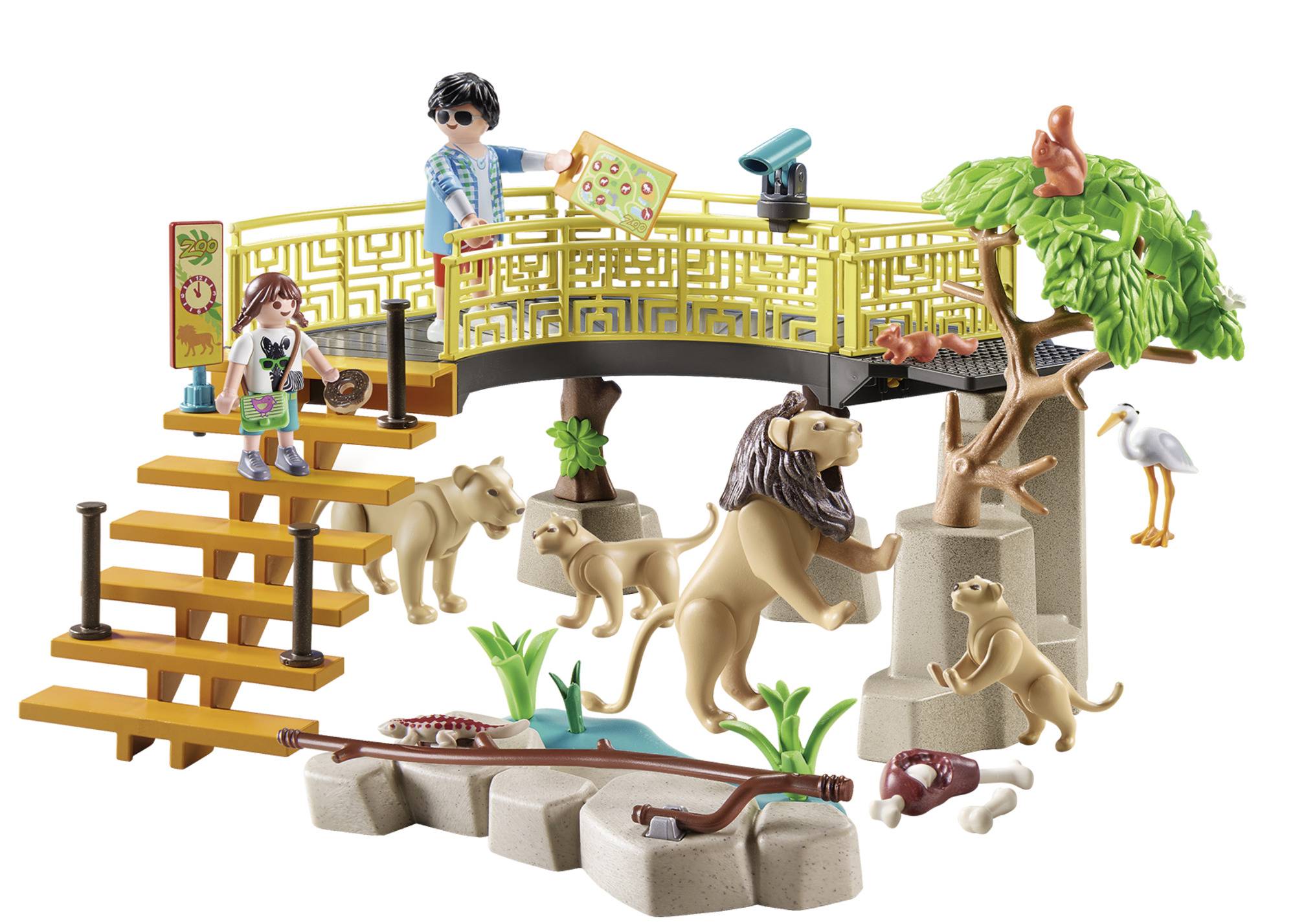 Playmobil® Family Fun Lions in the outdoor enclosure 71192 | Conrad.com