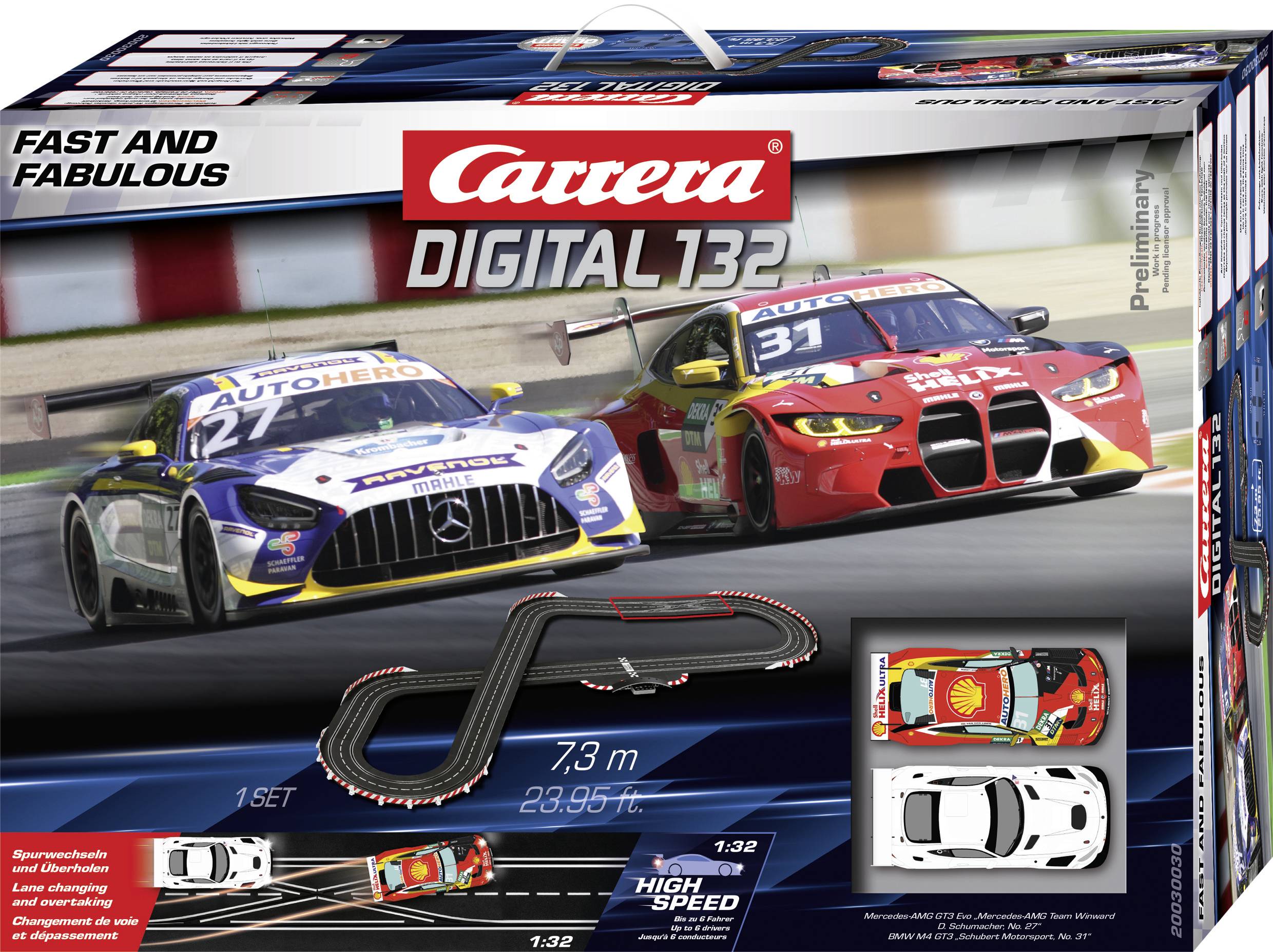 Carrera 20030030 DIGITAL 132 DTM Fast and Fabulous Starter kit