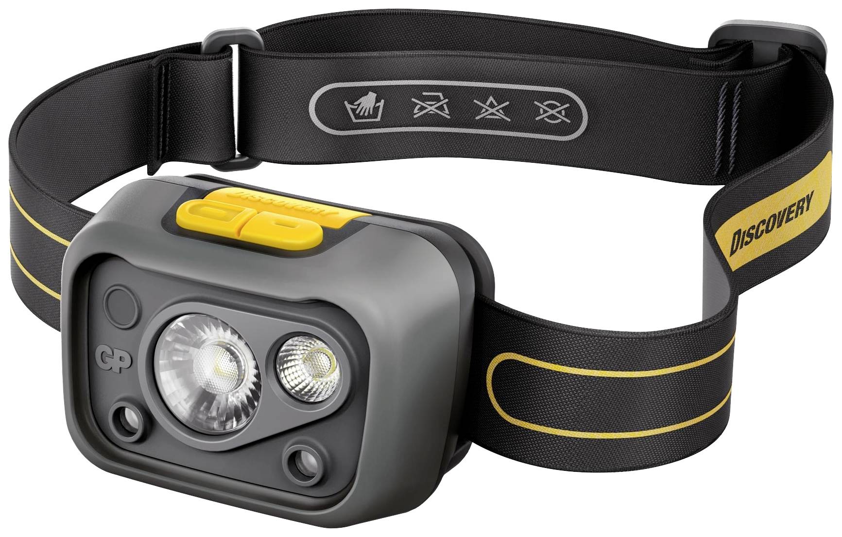 GP Discovery GPDISHLCW54BL119 LED (monochrome) Headlamp battery-powered 375 lm 26 h GPDISHLCW54BL119
