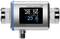 Digital flow meter 'Picomag' by Endress+Hauser, showing 28.56 litres per minute and 23.6 degrees Celsius.