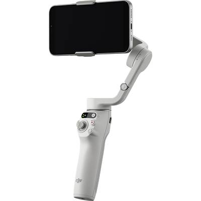 DJI Osmo Mobile 6 Gimbal (electronic) 1/4" Grey Bluetooth, incl. mobile phone holder, incl. bag