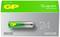 Packaging of GP Super Alkaline AA Batteries, pack of 24, with green design and brand logo. Promises 50% more performance.