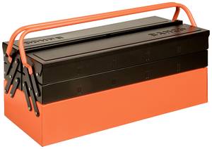 Bahco 1497MBF550  Tool box (empty) Metal Black/orange