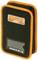 Black tool bag with orange trim and BAHCO logo, suitable for storing tools.
