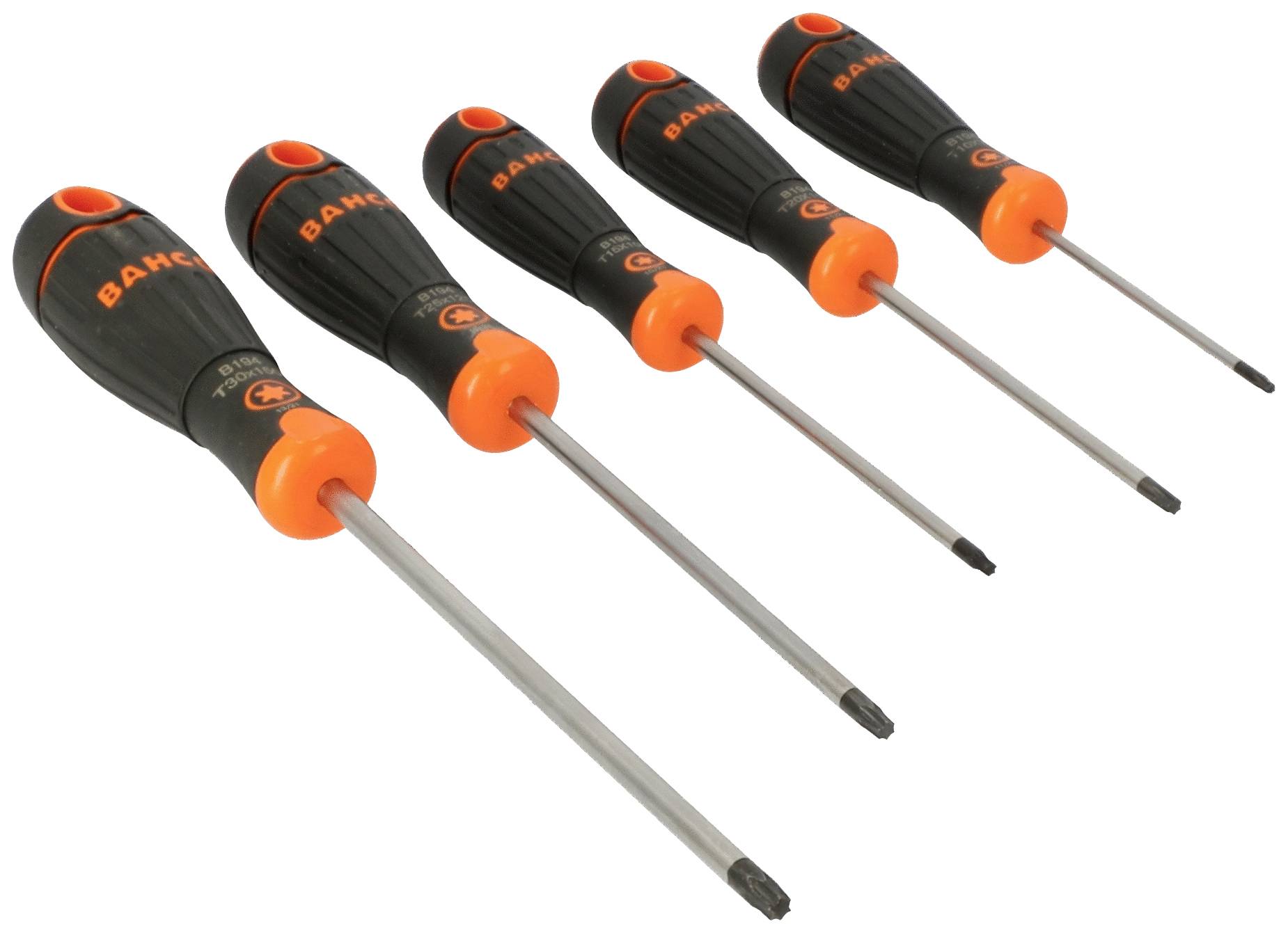 Bahco B219.025 Screwdriver set Size (screwdriver) T 10, T 15, T 20, T 25, T 30 1 Set