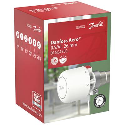 Buy Danfoss 015G4550 Aero RA/VL, 26mm Thermostatic radiator valve ...