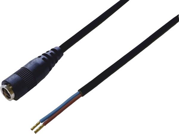 BKL Electronic 075912-750 DC connector DC connector - Ferrules 2.1 mm 0.75 m 1 pc(s) Single