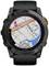 A smartwatch displays a map with a marked location on Highway '295' and 'Even Keel Road', near a watercourse.