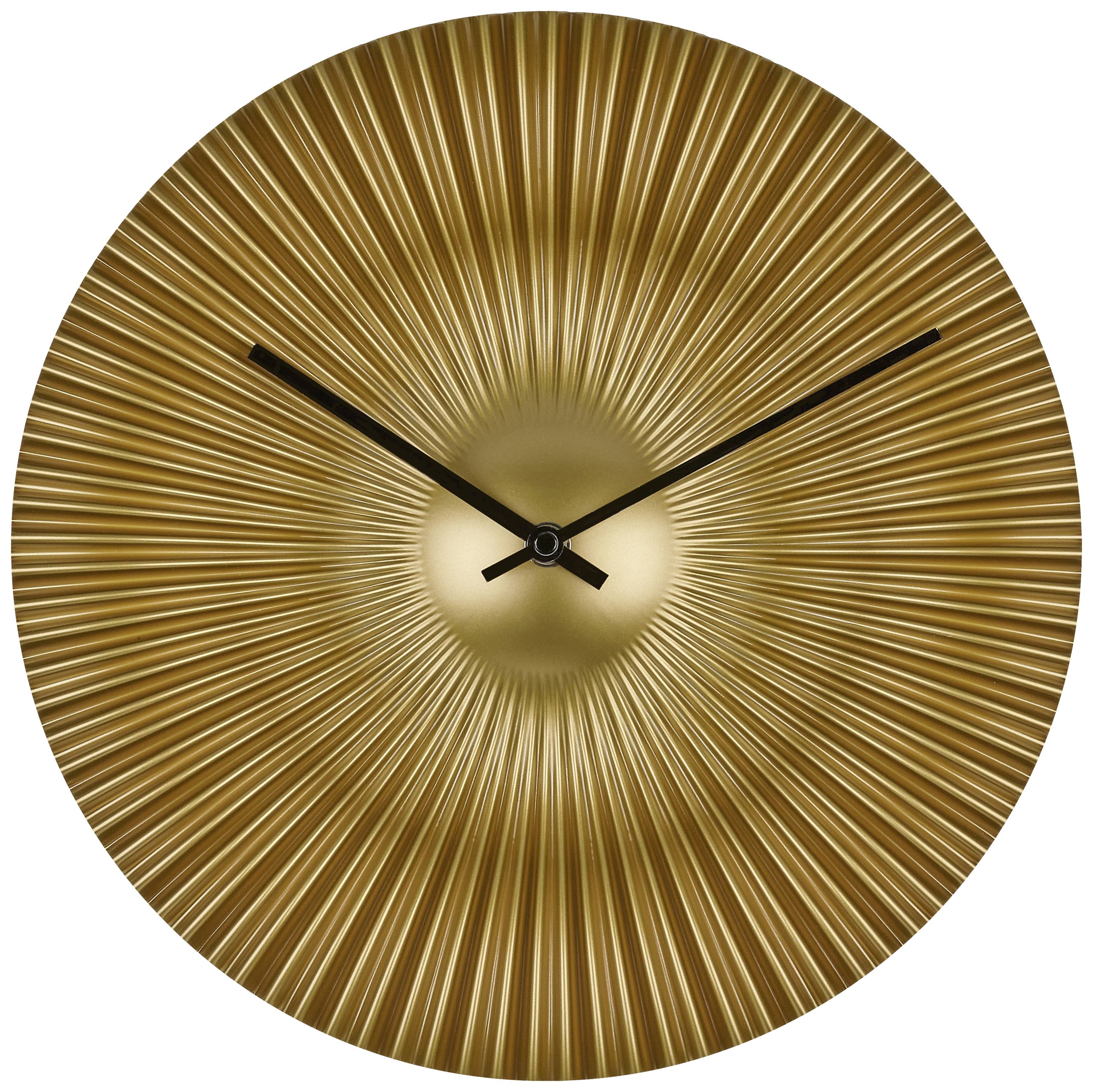 TFA Dostmann 60.3031.53 Quartz Wall clock 330 mm x 50 mm x 330 mm Gold