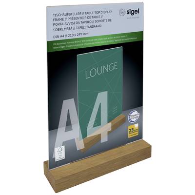 Table-top display stand, DIN A3, acrylic