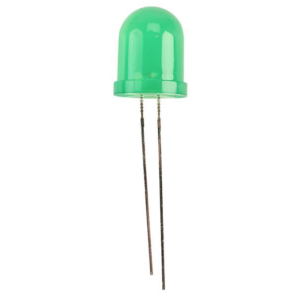Kingbright L-813GD LED wired Green Circular 10 mm 60 mcd 30 ° 25 mA 2.2 V