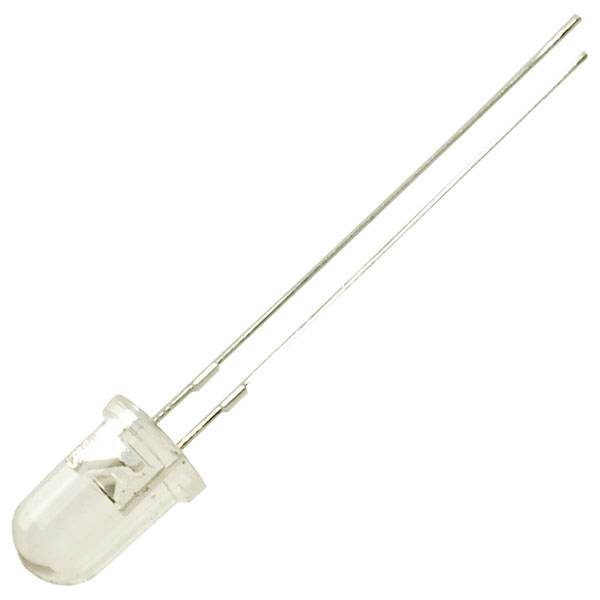 Kingbright LED wired Green Circular 5 mm 200 mcd 20 ° 25 mA 2.2 V Piece