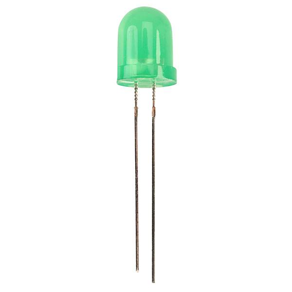 Kingbright L-793GD LED wired Green Circular 8 mm 60 mcd 30 ° 25 mA 2.2 V