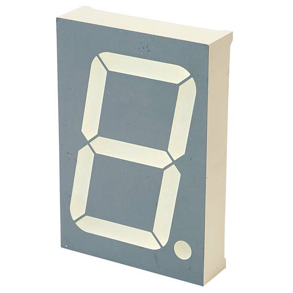 Kingbright Seven-segment display Red 6 V SC18-11EWA