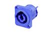 Neutrik NAC3MPXXA Mains connector powerCON Plug, vertical mount Total number of pins: 2 + PE 20 A Blue 1 pc(s) Piece