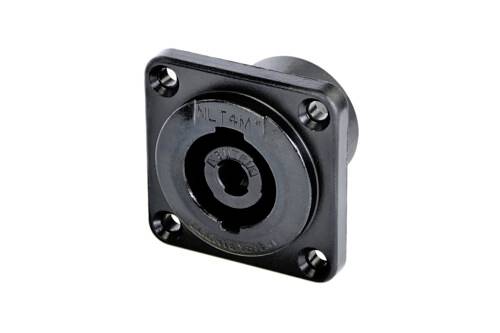 Neutrik NLT4MPXX-BAG Audio jack Plug, straight Number of pins: 4 Black 1 pc(s)