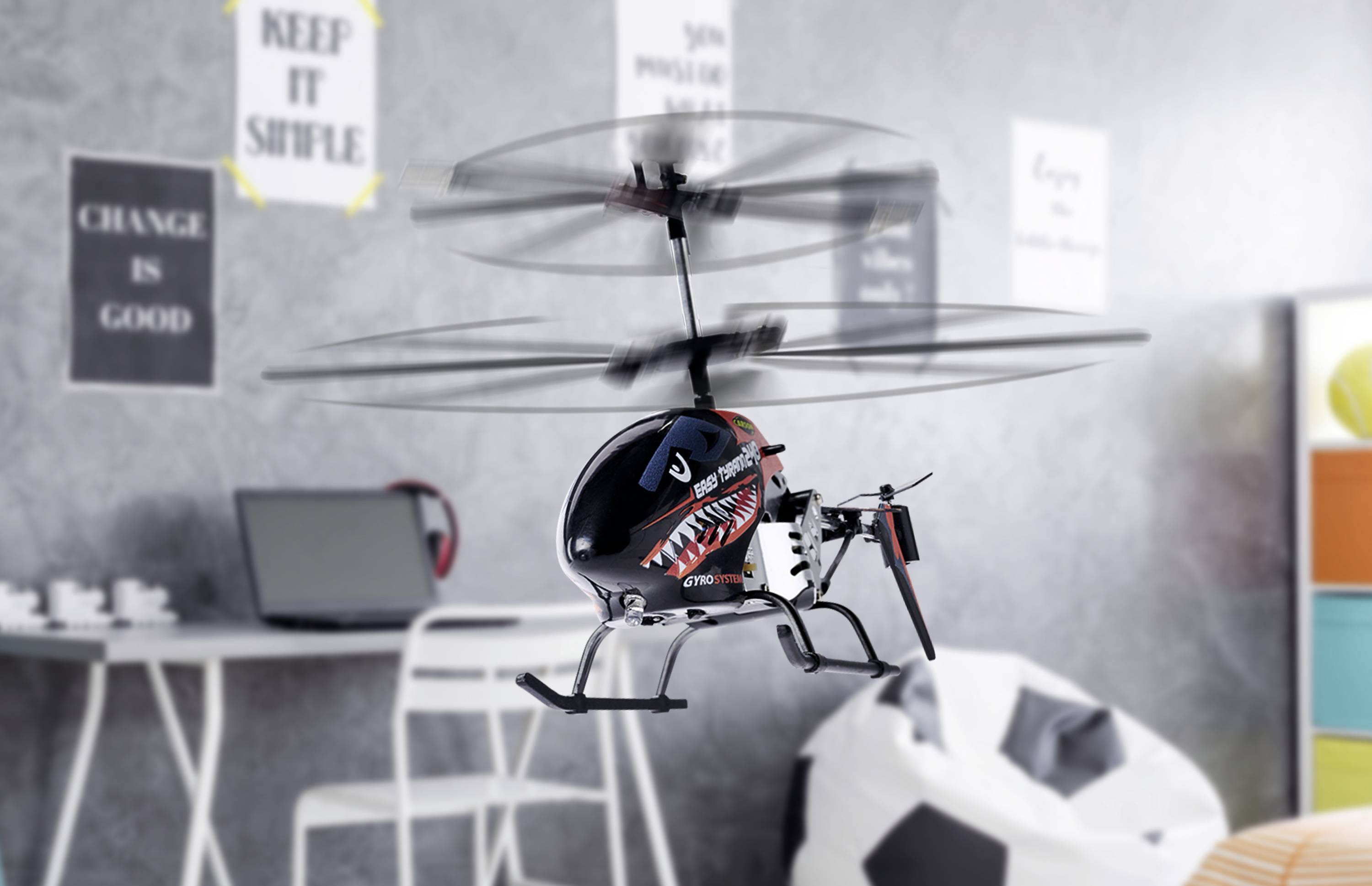 Carson Modellsport Easy Tyrann 240 Metal RC model helicopter RtF-4