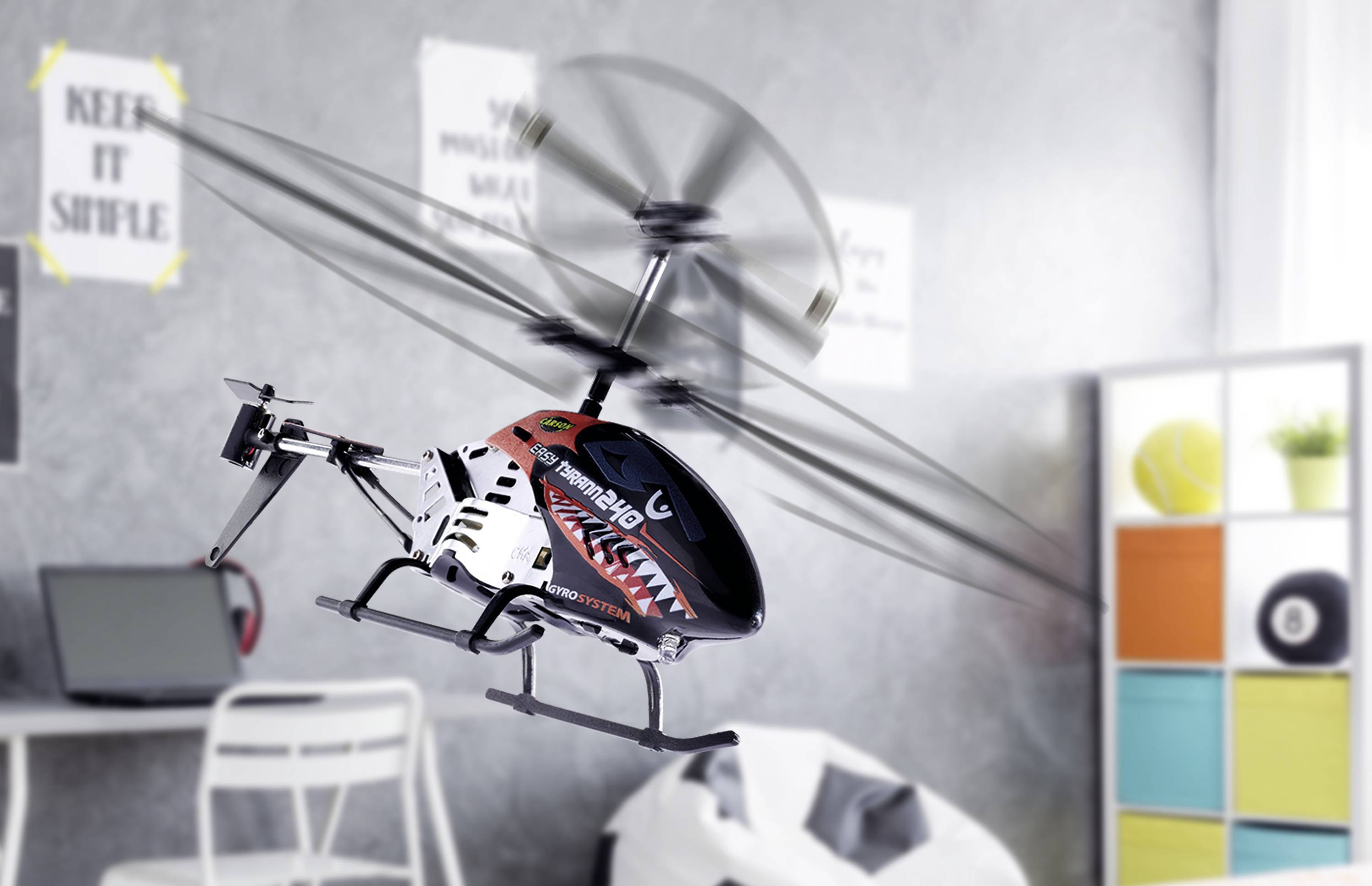 Carson Modellsport Easy Tyrann 240 Metal RC model helicopter RtF-5