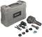 Thermal imaging camera with accessories: Case, charger, interchangeable adapter plugs and SD card. Ideal for thermal imaging applications.