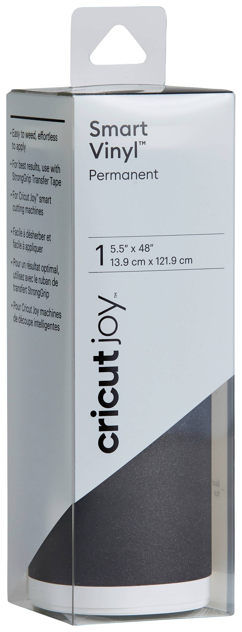 Cricut Joy™ Smart Vinyl Permanent Film Glitter effect, Black