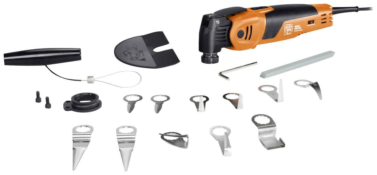 Fein Multimaster MM 700 1.7Q Bus & Truck 72297064000 Multifunction tool incl. case 15-piece 450 W