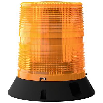 An orange warning light with a black base indicates that a safety risk or warning is present.