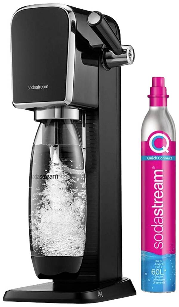 Sodastream Soda maker Art Black, Stainless steel