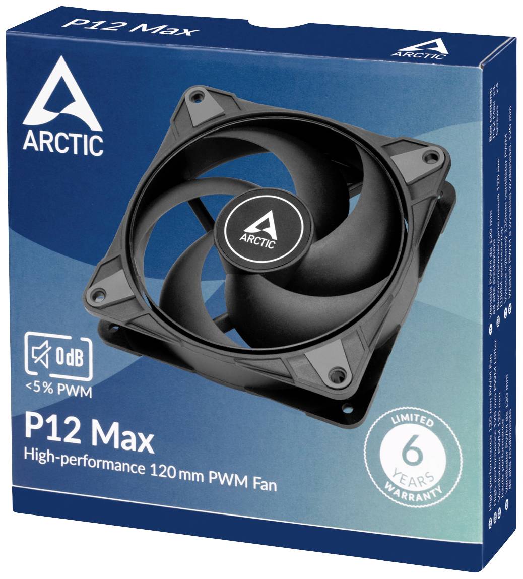 Buy Arctic P12 Max - High-performance 120 mm PWM Lüfter CPU