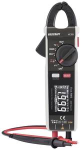 VOLTCRAFT VC-331 Clamp meter Calibrated to (ISO standards)   CAT II 600 V, CAT III 300 V Display (counts): 2000