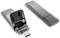 Two black USB-C adapters; one opened showing the connection, the other closed. Useful for rapid data transfer.