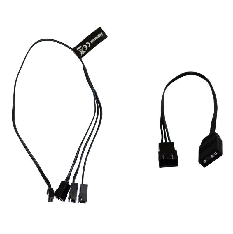PC fan Cable Black Alphacool