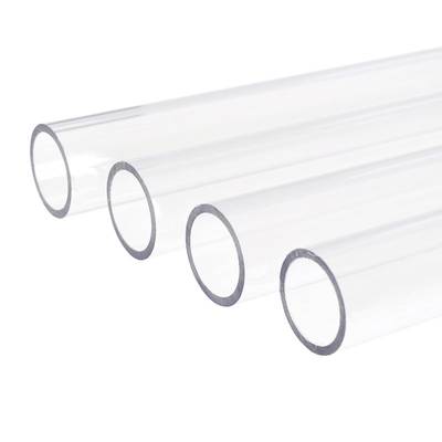 Tube PVC rigide transparent