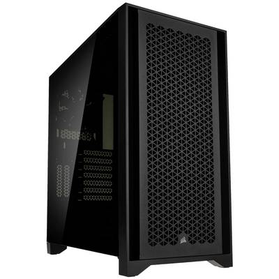 Buy Corsair 4000D Airflow Tempered Glass Midi tower Game console casing  Black