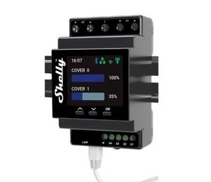 Shelly Shelly Pro Dual Cover PM  Control unit  Bluetooth, Wi-Fi